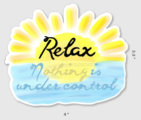 Relax Stickers