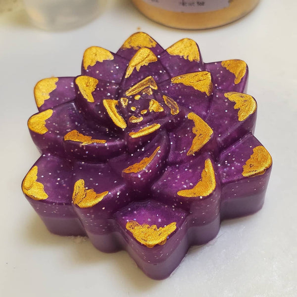 Purple Flower Soap